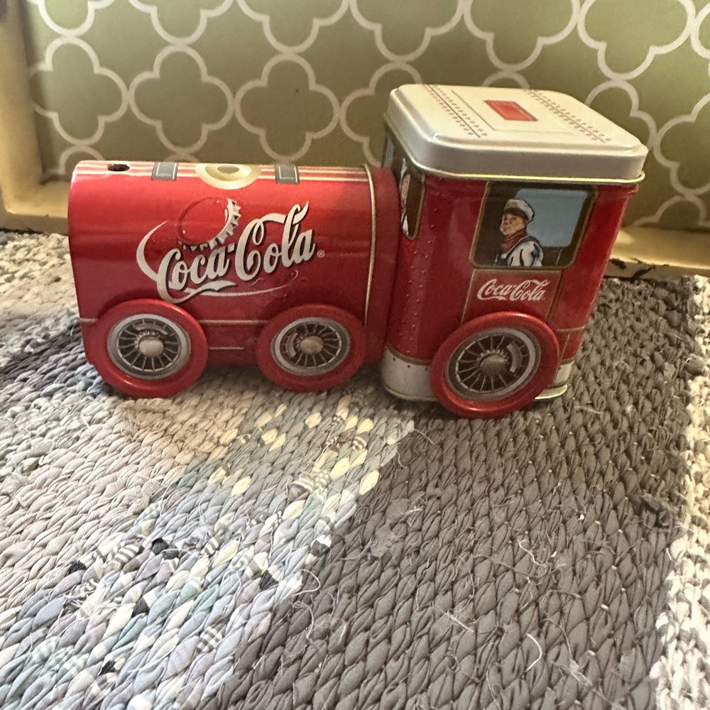 1999 Coca Cola Red Toy Train